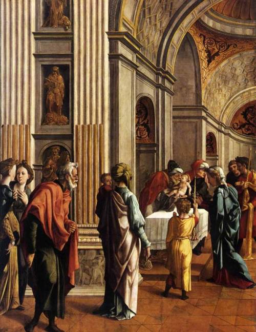 Presentation of Jesus in the Temple, Jan van Scorel, 1524-26