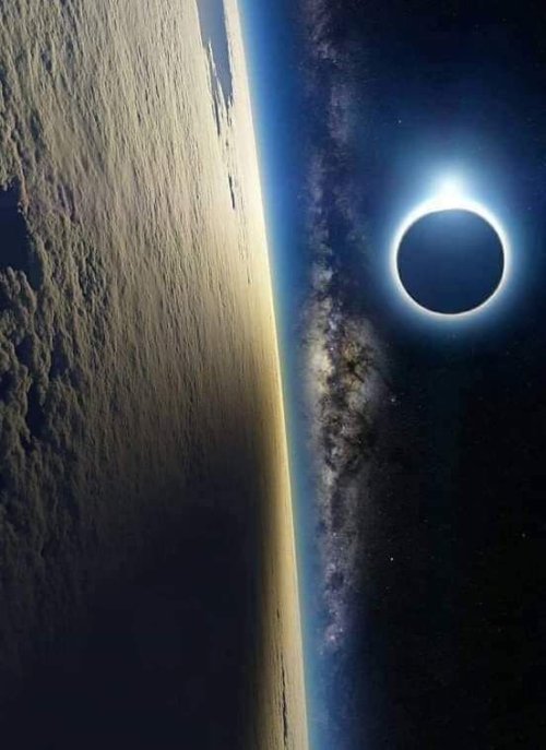 Porn Pics space-pics:  The solar eclipse as seen from