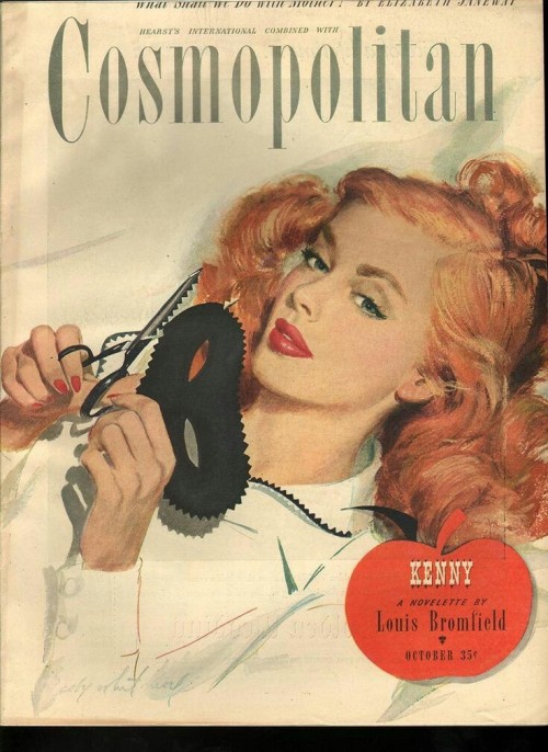 mylittlevintageworld: 1940s October Cosmopolitan