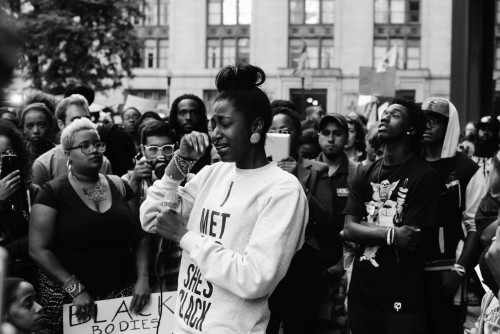  Black lives matter! Yesterday in Chicago. Photo by lawrence agyei. 