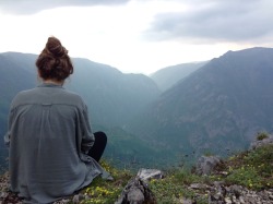 wandermyworld:  Sitting over the second largest canyon in the world. Durmitor National Park has my heart. 