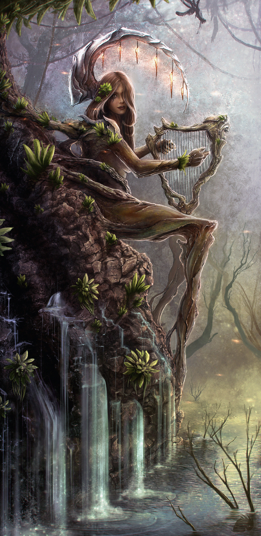 awesomedigitalart:  Wood nymph by NewmanD