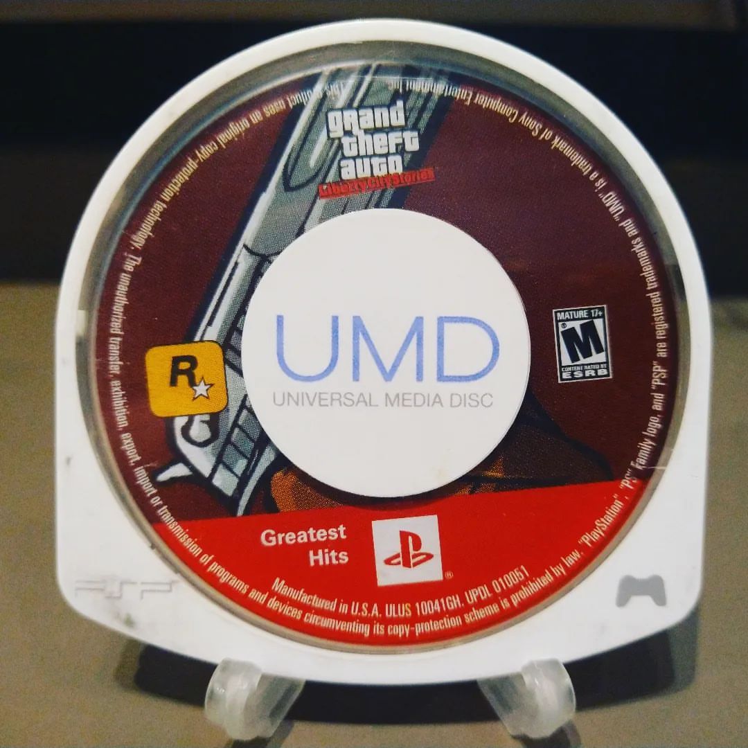 Remember when portable gaming was playing snake on your flip phone? When the PSP came out and had a full fledged, nearly console quality GTA game people (including me) went crazy! Grab this gem for your collection and go cruising around the streets of liberty city today!

#hudsonsvideogames #playstation #psp #gta #grandtheftautolibertycitystories #libertycitystories #hudsonsvideogamesaltamonte #retrogames #videogames #handheld #portable  (at Altamonte Mall)
https://www.instagram.com/p/CgPtANcJc0_/?igshid=NGJjMDIxMWI=