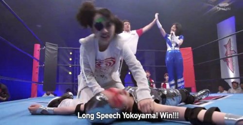 akb48girldaisuki:Tofu pro wrestling episode 14 lesson : do not interrupt Yui’s speech&nbs