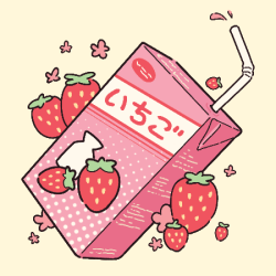 mimimicee:Some fruity milk~