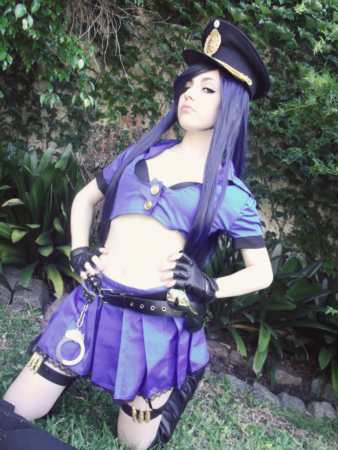 xcrow-woman:  New Cosplay ♥ Caitlyn from League of Legends, I love this Character