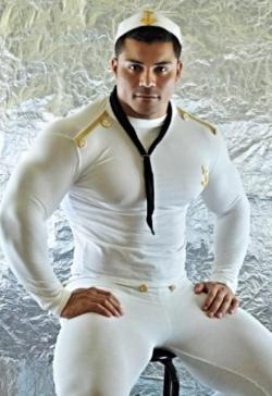 muscleaddict:  Nice Uniform. Need More Muscle Hunks? - Click To Follow Tumblr’s Most Addictive MUSCLE BLOG! 