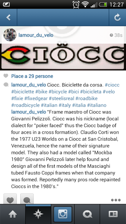 Un po’ di storia del marchio “Ciöcc”..
Parte 1 #ciocc#ciöcc#biciclette#bici #bicycle and girls #bicycle jersey#bicycle#eroica#bici italiane#storia ciclismo#ciclismo