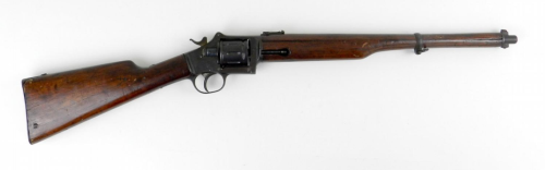 Mexican Army issued Model 1893 Pieper revolving carbine.from Carol Watson’s Orange Coast Auctions