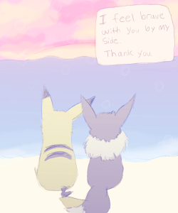 poke-problems:  sappy mystery dungeon art is my favorite tbh ;u; 