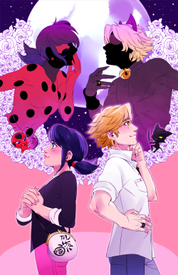 xuunies:  Miraculous Ladybug & Chat Noir