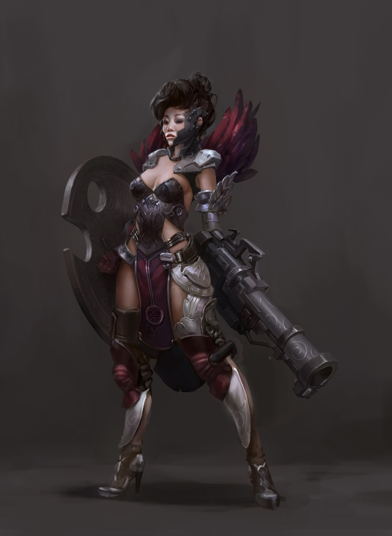 art-of-cg-girls:  Concept colour by Mary Vikhreva 