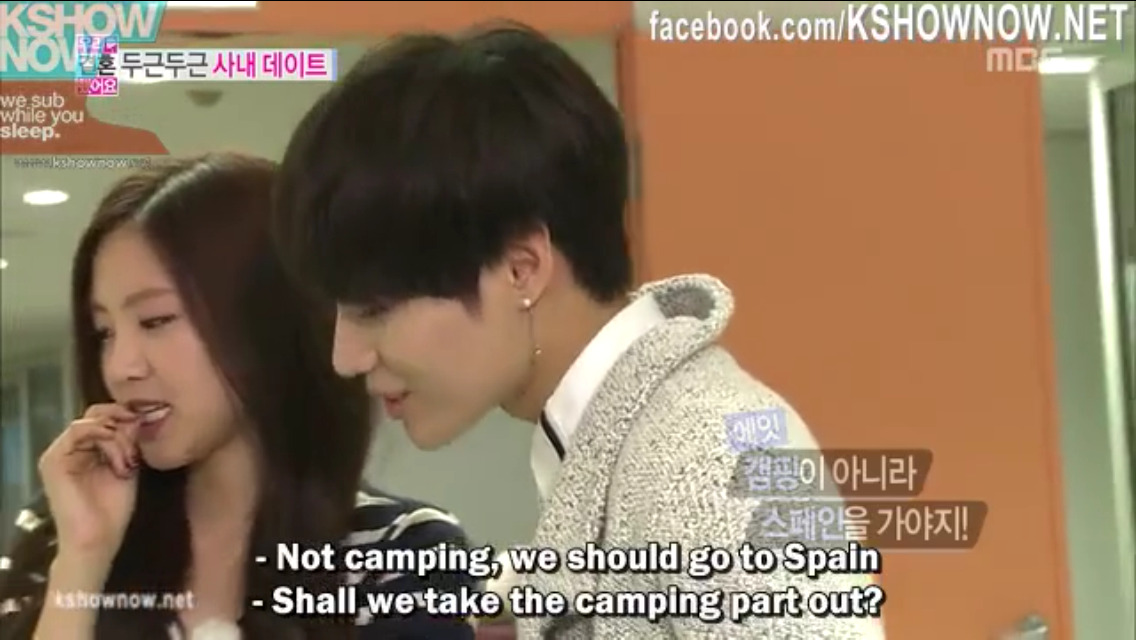 taemin and naeun we got married