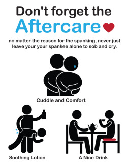 sarpedom:  arkhamsmaddness:  Aftercare is most important to me and the poster above shows my own personal three methods of aftercare. Many times I am quite grumpy and don’t want a cuddle but have found it important for there to be hugs and cuddles after