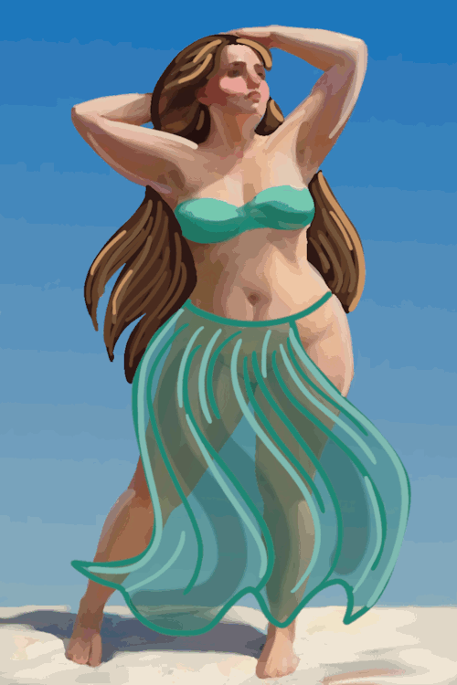 I Wanted To Share Work In Process Vs Final Result, But The Pacing Ont He Sketch Was Off Compared To The