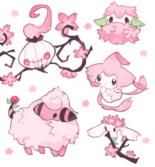 Cherry blossom pokemon