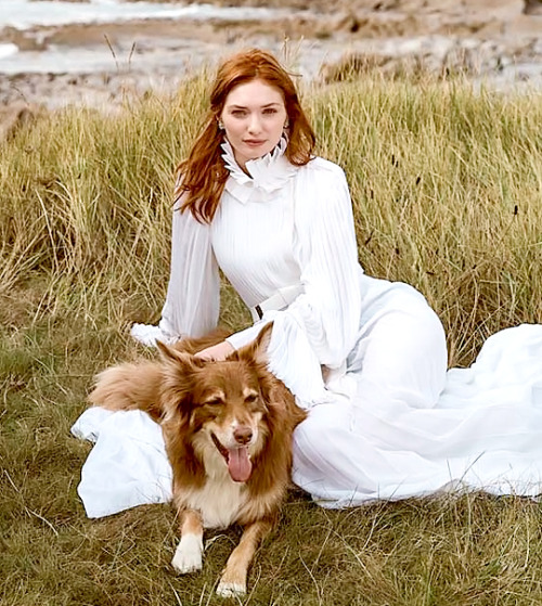  Eleanor Tomlinson for Town & Country winter 2018 (photo by Richard Phibbs)  Part 1