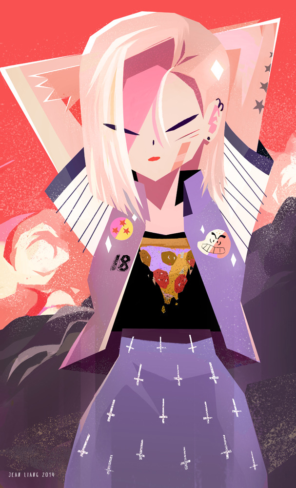 jeanliang:  Android 18!!Gonna be at Fanime, AX and San Japan this summer with some