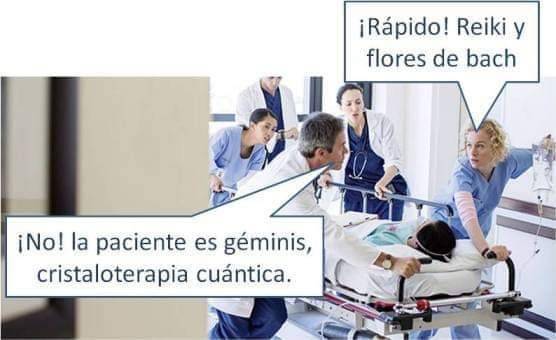 welele:  Mientras tanto en un hospital homeopático