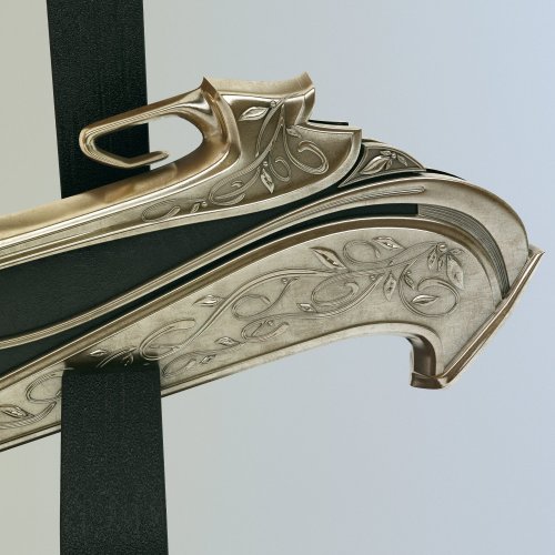 art-of-swords:3D Swords - Sword of Ecthelion - Gatekeepers hidden city of Gondolin Maker: Horhe Solo