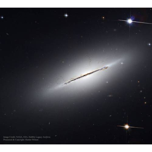 Porn Edge-On Galaxy NGC 5866 #nasa #apod #esa photos