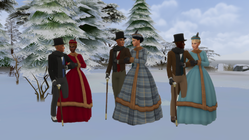 simstomaggie:On the Third Day of Christmas, SimsToMaggie gave to me…Winter Walking Deco SimsT