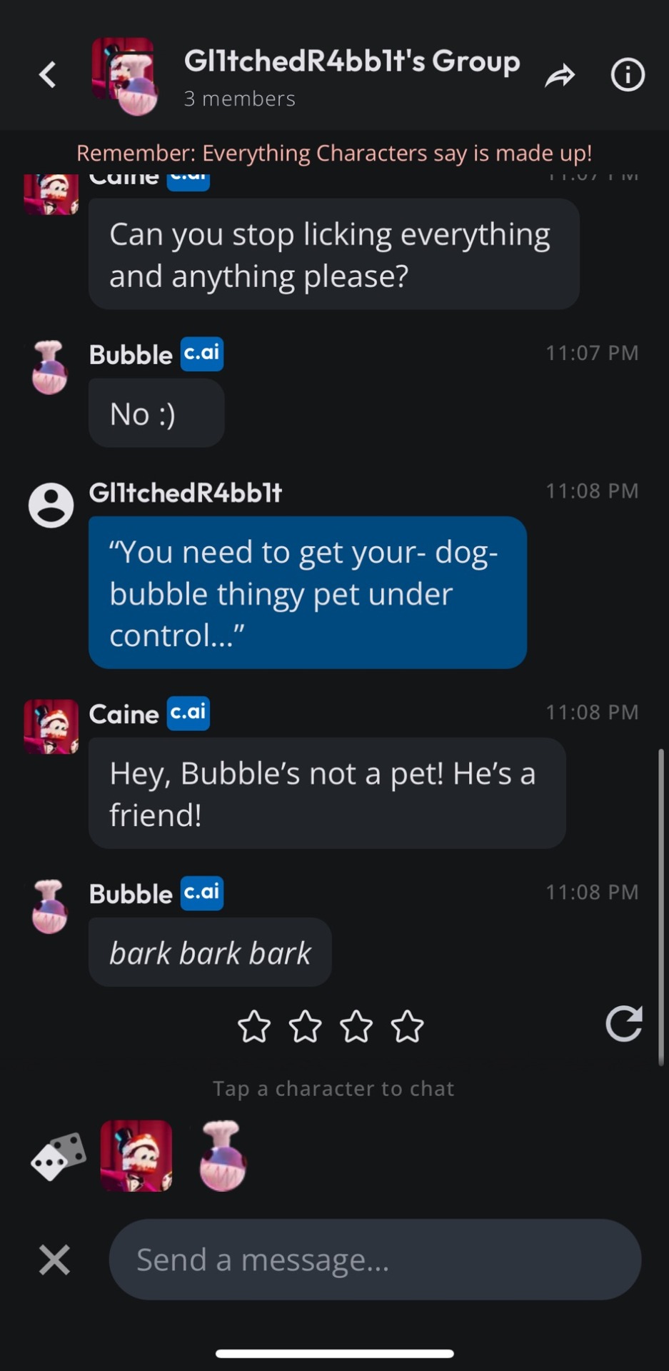 Help This Might Be The Most Canon Ai Chat Ive Ever Witnessed