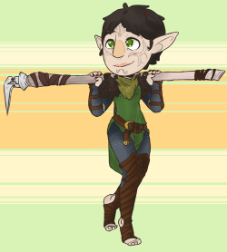 artfulcake:  elf mage of my heart &lt;3 Merrill is too precious 