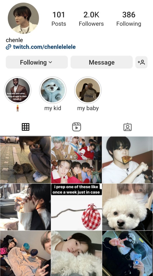 NCT DREAM AS YOUR BF / IG PROFILES
