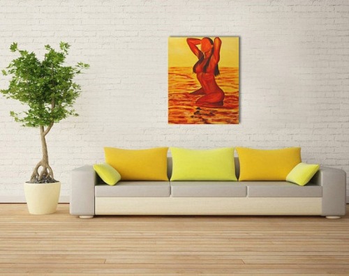 This is an original painting acrylic on canvas. 32x40" use coupon code: MUTO1HUNDRED to receive 20% off
@ https://www.etsy.com/listing/197051293/figurative-nude-original-painting-32x40?