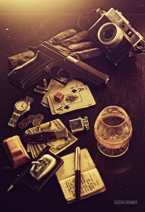 XXX Bag full of guns photo