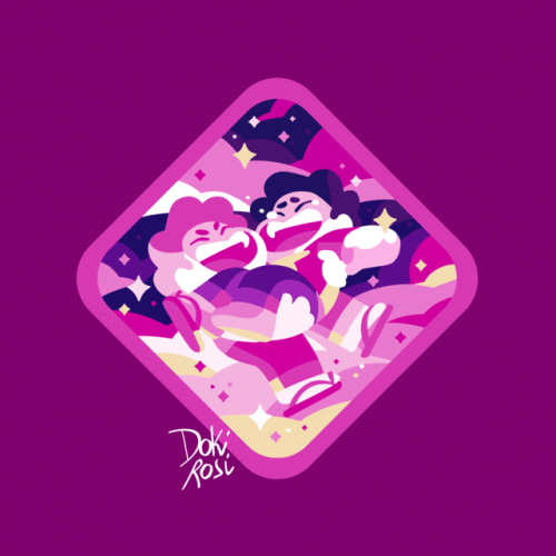 We&hellip;are the crystal gems!I will be making these into stickers first and then I&rsquo;l