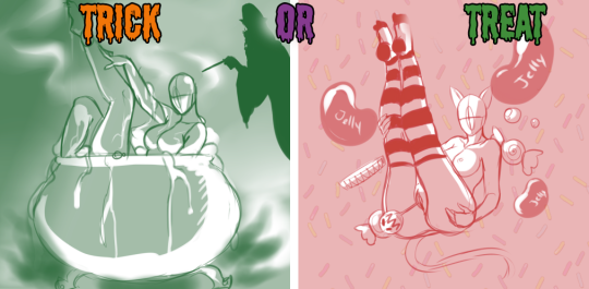 Hi guys!I will be having simple spicy Halloween YCH’s this weekend on my stream and until Halloween (I will be doing some invoice stuff toward the end of the month)If you are interested in these YCH’s NSFW AND SFW WELCOME for your character (halloween