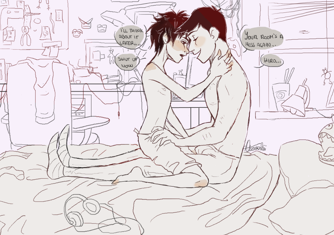kinnme:  I got obsessed with Hiro’s room so….