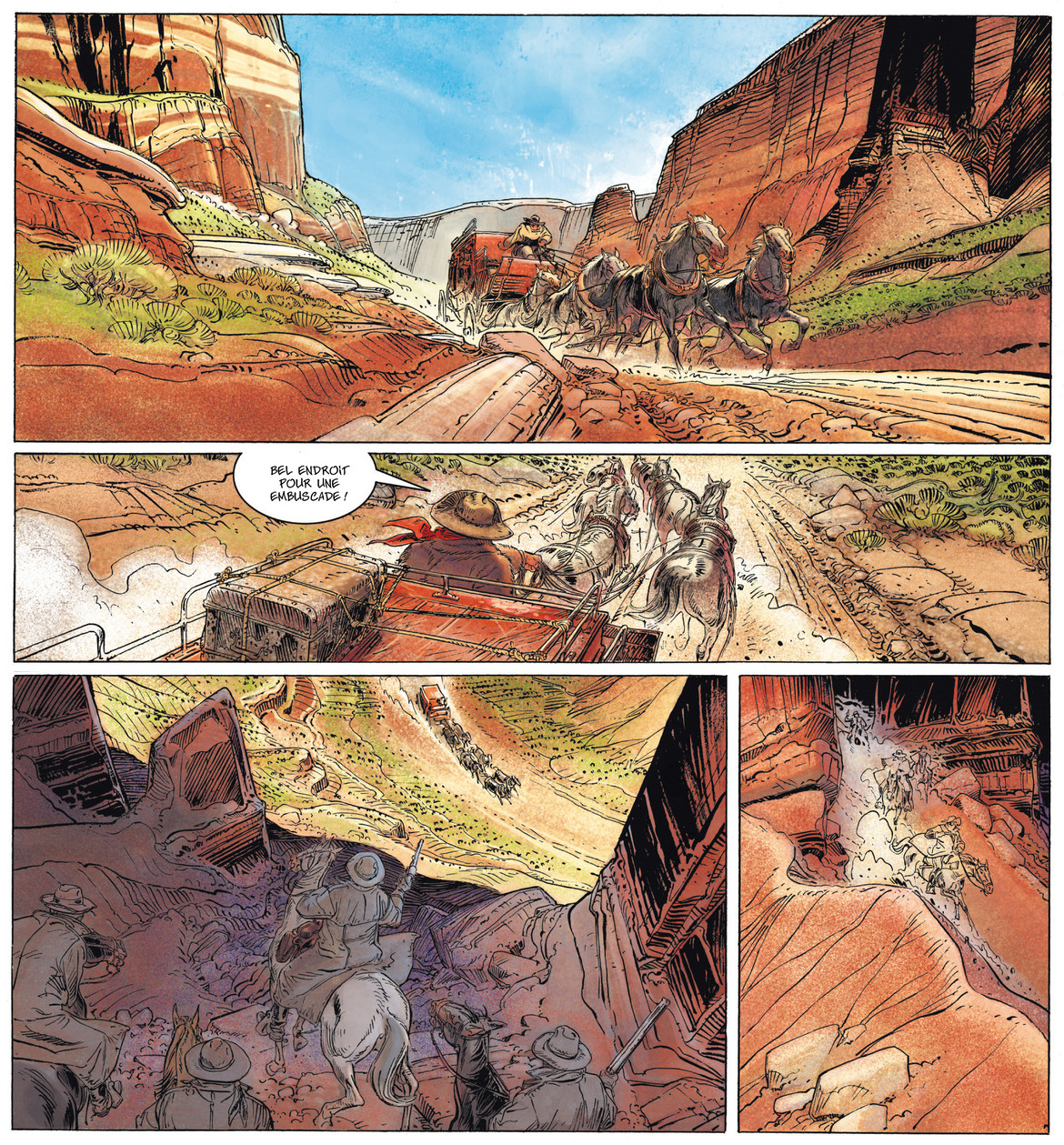 azertip: Bouncer, tome 2 : “La Pitie des Bourreaux” François Boucq  (dessin)