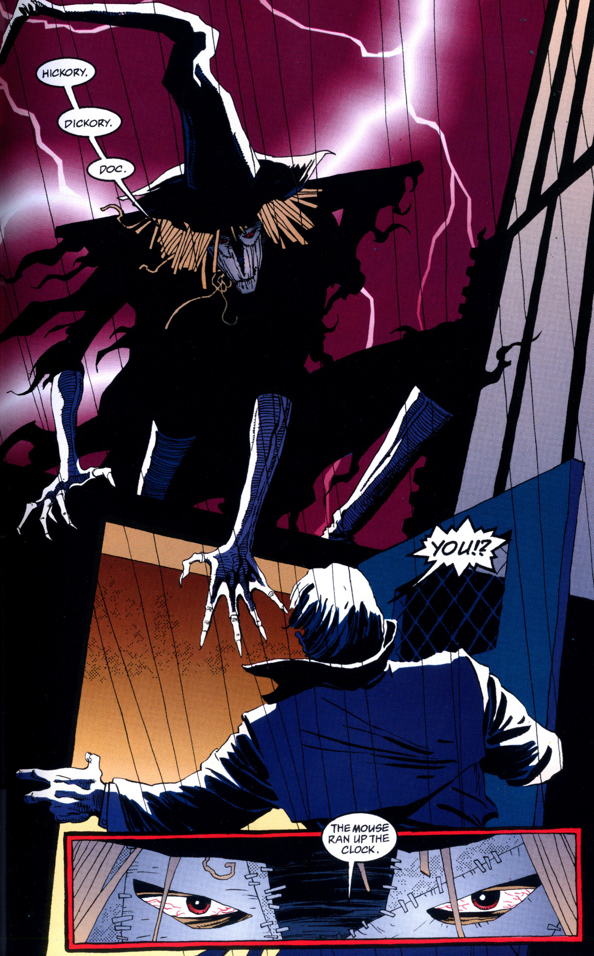 Jonathan Crane's Mistress of Fear — HICKORY DICKORY DOCK Batman: Haunted  Knight ||...