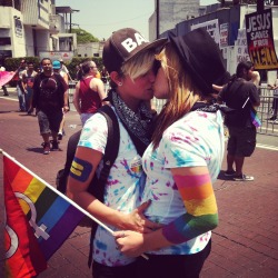 the-inspired-lesbian:  LA Pride 2014thenewp3t3rpan.tumblr.com