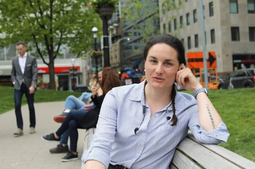 humansofnewyork:
““Honestly I just fell into it. I started as an engineering major. Then one night I was slaving over my physics homework, while my roommate sipped tea on the couch and read a novel. So I decided to be an English major like her. Ten...