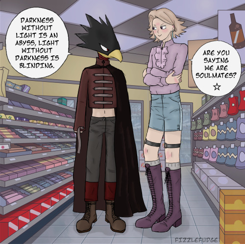 It’s a good thing Aoyama is able to translate Tokoyami’s phrases!