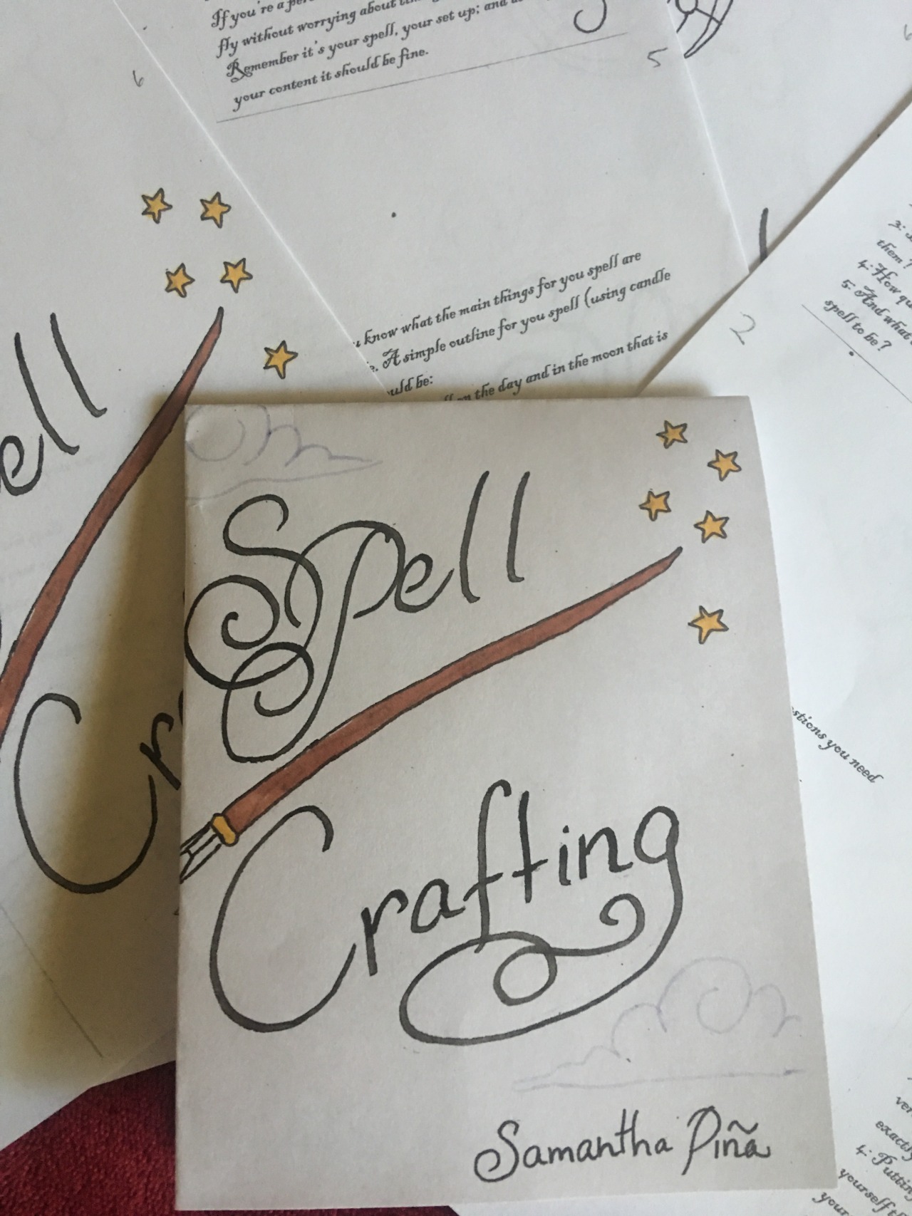 the-darkest-of-lights: The witchcraft zines are for sale now!   Each book is hand