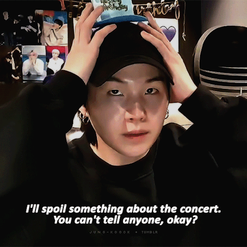 Yoongi Spoiled That Bangtan Sonyeondan Is Coming To Their Concert (trans. Cr. Ryuminating)