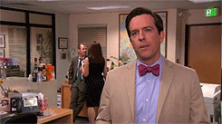 johnisidro:  i-riverpond:  Andy Bernard - The Office  This in the finale.. RIGHT