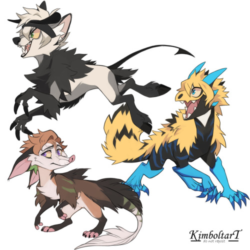 kimboltart:  Black Clover Monster Concepts.Got