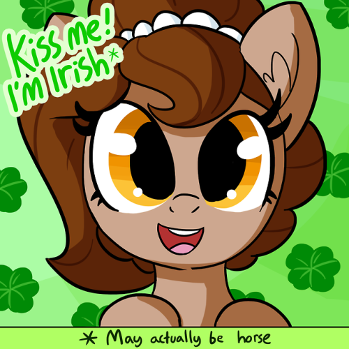 thehorsewife:Happy St.Patrick’s Day! <3