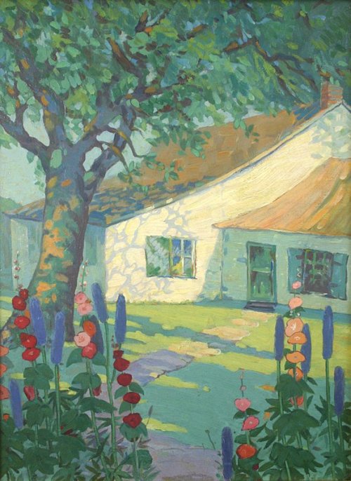 fravery:Jane Peterson, Cottage flower garden