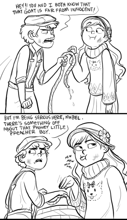 limey404:heyheyhey so here’s 1 of 2 prohibition era twins commissioned comics - wherein s