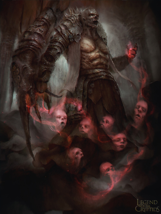 haggardcaptain:  Legend of the Cryptids art by nicponim 