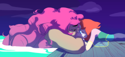 Growlystars: Pride Month Day 2 Shipwrecked Lesbian-Flag Day! (Edited To Specify Bc