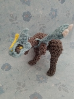 dailypokemoncrochet:  #646 KyuremI made Kyurem