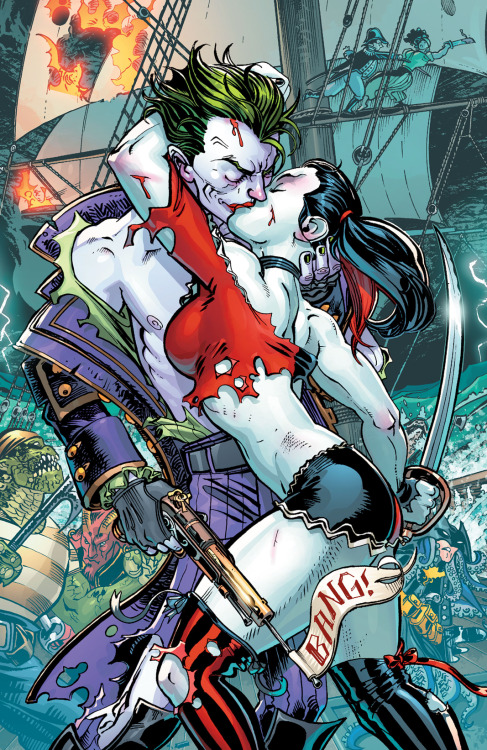 Sex why-i-love-comics:  Harley Quinn #18 - “Fish pictures
